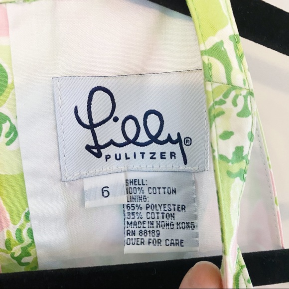 Vintage Lilly Pulitzer Tiger High Neck Tank Top - Picture 4 of 8